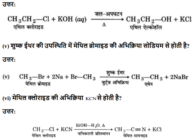 HBSE 12th Class Chemistry Solutions Chapter 10 हैलोऐल्केन तथा हैलोऐरीन 28