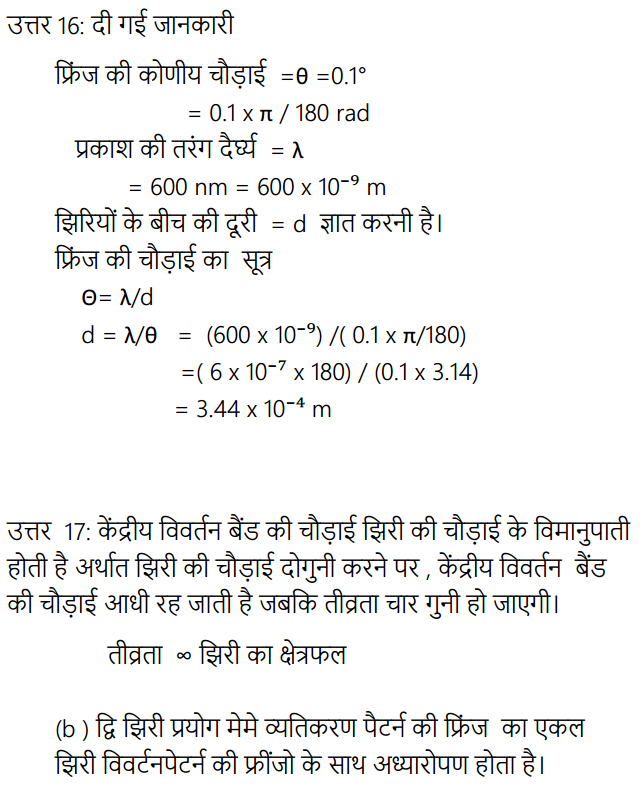 HBSE 12th Class Physics Solutions Chapter 10 तरंग-प्रकाशिकी 21