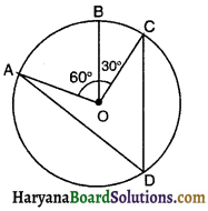 HBSE 9th Class Maths Important Questions Chapter 10 वृत्त 18