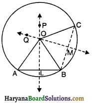 HBSE 9th Class Maths Important Questions Chapter 10 वृत्त 2