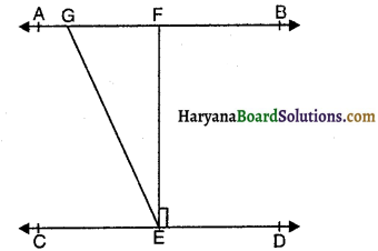 HBSE 9th Class Maths Important Questions Chapter 6 रेखाएँ और कोण 16
