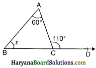 HBSE 9th Class Maths Important Questions Chapter 6 रेखाएँ और कोण 20