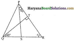 HBSE 9th Class Maths Important Questions Chapter 6 रेखाएँ और कोण 22