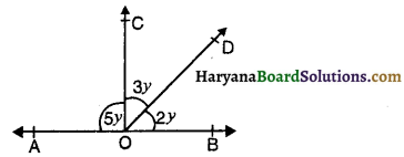 HBSE 9th Class Maths Important Questions Chapter 6 रेखाएँ और कोण 27