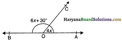 HBSE 9th Class Maths Important Questions Chapter 6 रेखाएँ और कोण 28