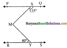 HBSE 9th Class Maths Important Questions Chapter 6 रेखाएँ और कोण 5