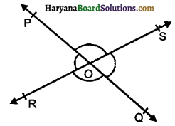 HBSE 9th Class Maths Important Questions Chapter 6 रेखाएँ और कोण 8