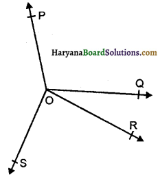 HBSE 9th Class Maths Important Questions Chapter 6 रेखाएँ और कोण 9