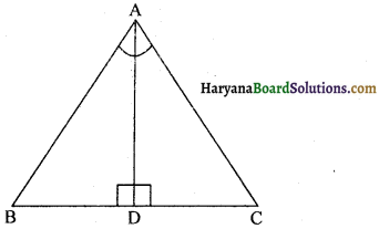 HBSE 9th Class Maths Important Questions Chapter 7 त्रिभुज 3
