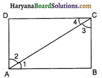 HBSE 9th Class Maths Important Questions Chapter 8 चतुर्भुज 1