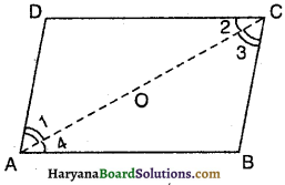 HBSE 9th Class Maths Important Questions Chapter 8 चतुर्भुज 8