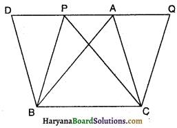 HBSE 9th Class Maths Important Questions Chapter 9 समान्तर चतुर्भुज और त्रिभुजों के क्षेत्रफल 2