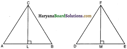 HBSE 9th Class Maths Important Questions Chapter 9 समान्तर चतुर्भुज और त्रिभुजों के क्षेत्रफल 3