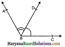 HBSE 9th Class Maths Notes Chapter 6 रेखाएँ और कोण 1