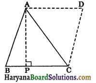 HBSE 9th Class Maths Notes Chapter 9 Areas of Parallelograms and Triangles 11