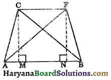 HBSE 9th Class Maths Notes Chapter 9 Areas of Parallelograms and Triangles 14