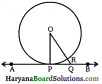 HBSE 10th Class Maths Important Questions Chapter 10 वृत्त - 1