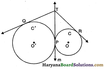 HBSE 10th Class Maths Important Questions Chapter 10 वृत्त - 10