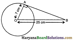 HBSE 10th Class Maths Important Questions Chapter 10 वृत्त - 14