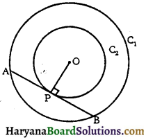 HBSE 10th Class Maths Important Questions Chapter 10 वृत्त - 5