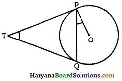 HBSE 10th Class Maths Important Questions Chapter 10 वृत्त - 7