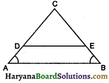 HBSE 10th Class Maths Important Questions Chapter 6 त्रिभुज - 15