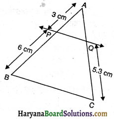 HBSE 10th Class Maths Important Questions Chapter 6 त्रिभुज - 32