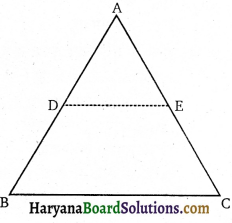 HBSE 10th Class Maths Important Questions Chapter 6 त्रिभुज - 35