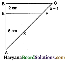 HBSE 10th Class Maths Important Questions Chapter 6 त्रिभुज - 8