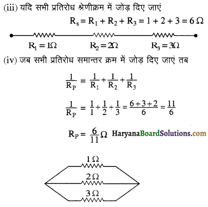 HBSE 12th Class Physics Solutions Chapter 3 विद्युत धारा 16