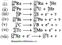 Haryana Board 12th Class Physics Solutions Chapter 13 नाभिक 1