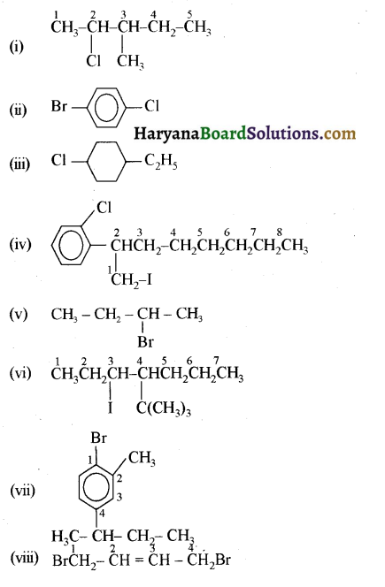 HBSE 12th Class Chemistry Solutions Chapter 10 हैलोऐल्केन तथा हैलोऐरीन 3