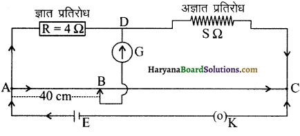 HBSE 12th Class Physics Important Questions Chapter 3 विद्युत धारा 48