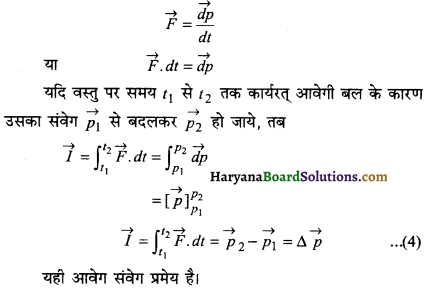 HBSE 11th Class Physics Important Questions Chapter 5 गति के नियम-10