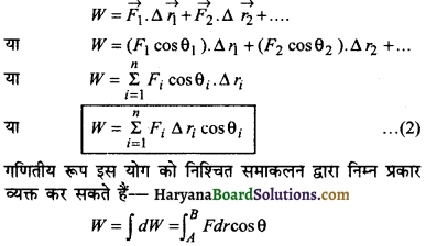 HBSE 11th Class Physics Important Questions Chapter 6 कार्य, ऊर्जा और शक्ति -8