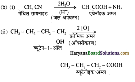 HBSE 12th Class Chemistry Important Questions Chapter 12 ऐल्डिहाइड, कीटोन एवं कार्बोक्सिलिक अम्ल 113