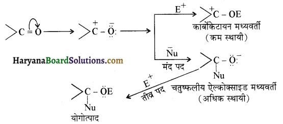 HBSE 12th Class Chemistry Important Questions Chapter 12 ऐल्डिहाइड, कीटोन एवं कार्बोक्सिलिक अम्ल 56