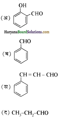 HBSE 12th Class Chemistry Important Questions Chapter 12 ऐल्डिहाइड, कीटोन एवं कार्बोक्सिलिक अम्ल 6