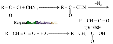 HBSE 12th Class Chemistry Important Questions Chapter 12 ऐल्डिहाइड, कीटोन एवं कार्बोक्सिलिक अम्ल 84