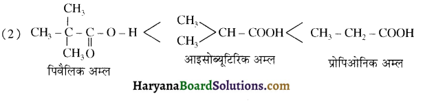 HBSE 12th Class Chemistry Important Questions Chapter 12 ऐल्डिहाइड, कीटोन एवं कार्बोक्सिलिक अम्ल 90