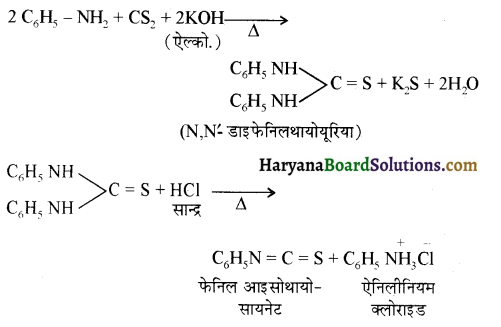 HBSE 12th Class Chemistry Important Questions Chapter 13 ऐमीन 44