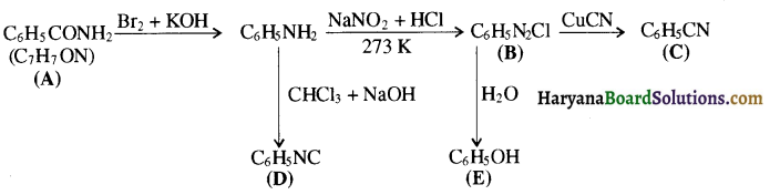 HBSE 12th Class Chemistry Important Questions Chapter 13 ऐमीन 95
