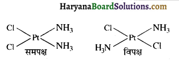 HBSE 12th Class Chemistry Important Questions Chapter 9 उपसहसंयोजन यौगिक 3