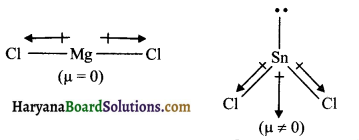 HBSE 11th Class Chemistry Important Questions Chapter 4 रासायनिक आबंधन तथा आण्विक संरचना 1