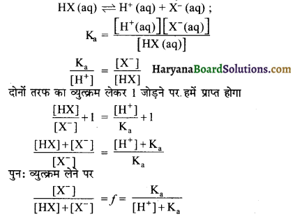 HBSE 11th Class Chemistry Important Questions Chapter 7 साम्यावस्था 17a