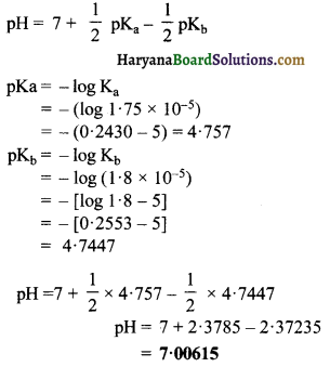 HBSE 11th Class Chemistry Important Questions Chapter 7 साम्यावस्था 44