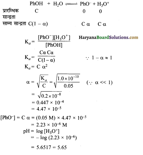 HBSE 11th Class Chemistry Solutions Chapter 7 साम्यावस्था 18
