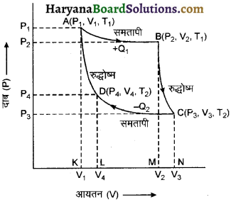 HBSE 11th Class Physics Important Questions Chapter 12 ऊष्मागतिकी -19
