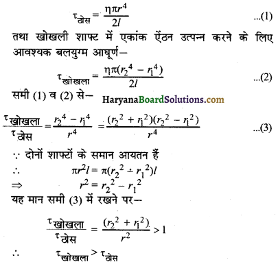 HBSE 11th Class Physics Important Questions Chapter 9 ठोसों के यांत्रिक गुण -3