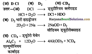 HBSE 11th Class Chemistry Important Questions Chapter 9 हाइड्रोजन Img 45